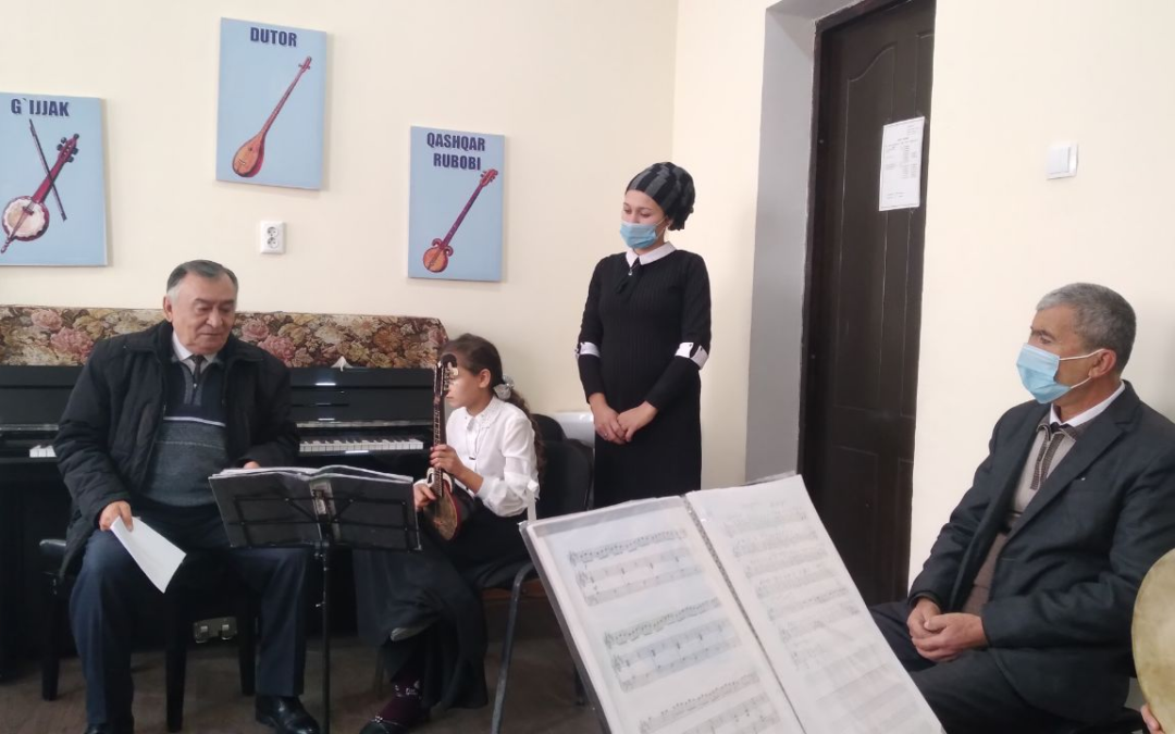 Farg’ona viloyati Madaniyat boshqarmasi tasarrufidagi Quva tumani 13-Bolalar musiqa va san’at maktabida  o’tkazilgan  maxorat darslari xaqida